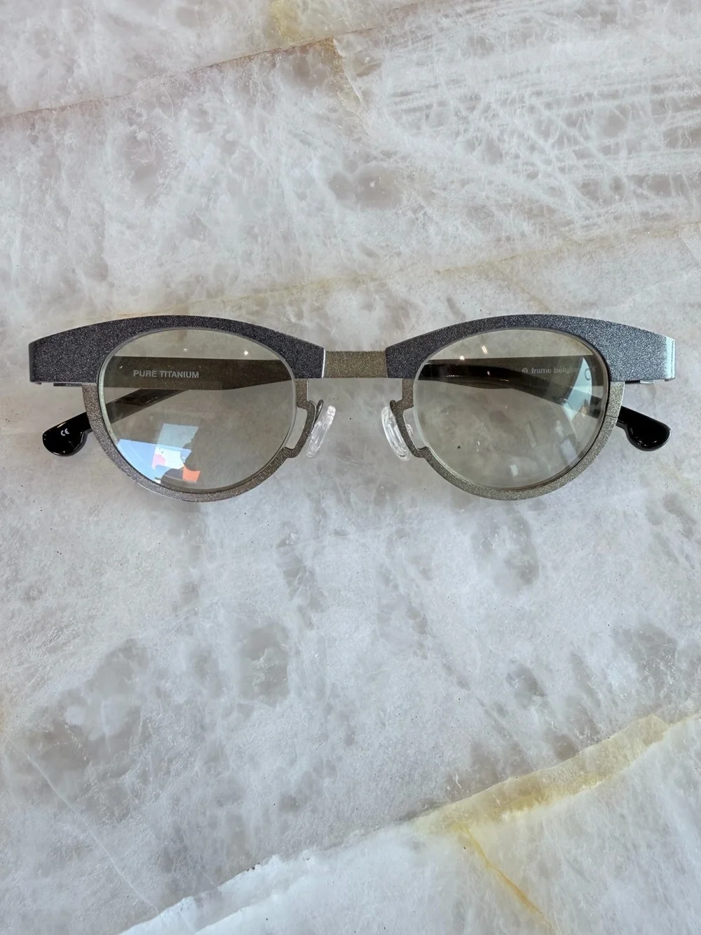 Theo Eyewear Buro Titanium Glasses